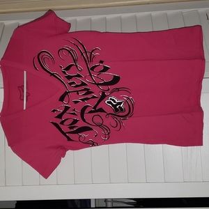 Fox Riders v-neck tee